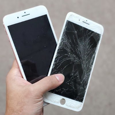 iphone broken screen